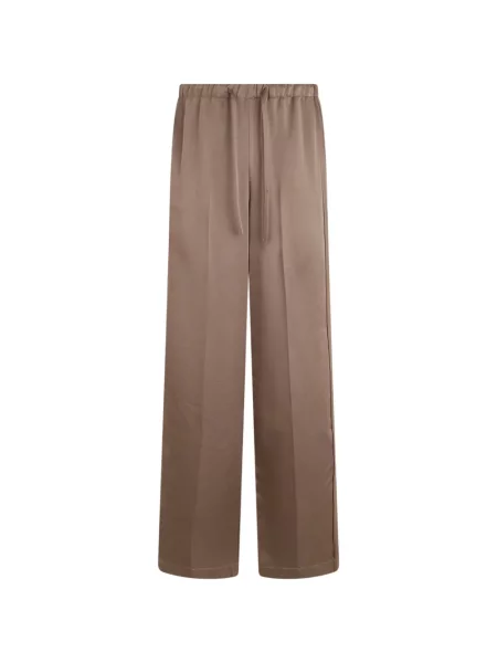 Pantaloni Vince cu cordon maro