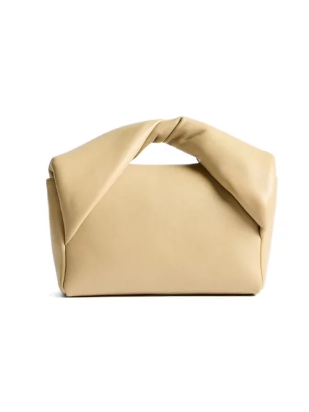 Torebka Jw Anderson skórzana beżowa