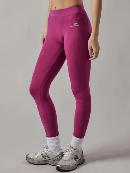 OWN Off With Nature Legíny Leggings fuchsiová