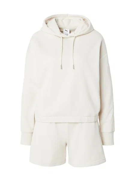 PUMA Športna trenirka naravno bela