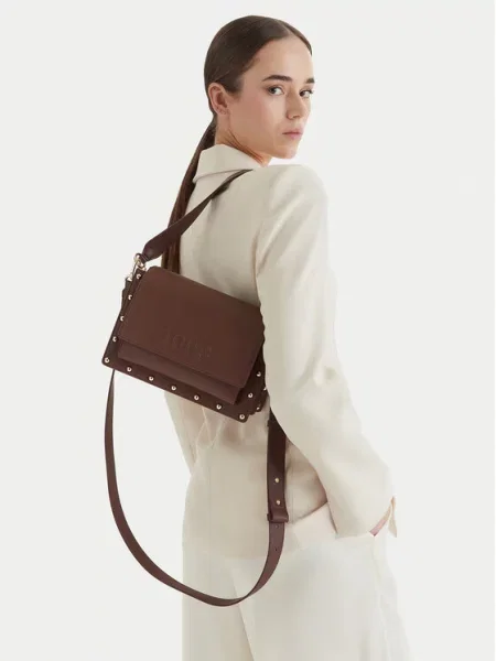 Tous geantă crossbody pentru femei cu imitație de piele maro