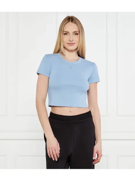 HUGO Tricou Delanor deschis albastru