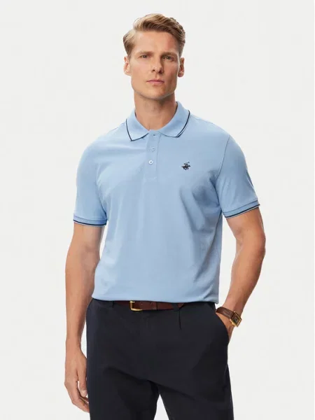 Beverly Hills Polo Club Polo marškinėliai Šviesiai mėlyna