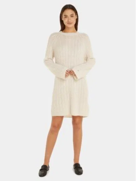 Tommy Hilfiger Rochie tricotată bej
