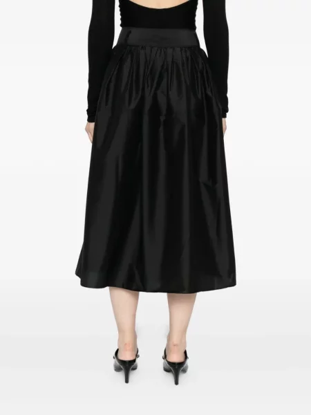 Fusta plisata Less negru