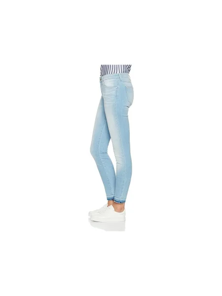 Skinny fit džínsy Wrangler skinny fit modrá