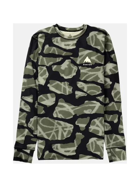Koszulka termoaktywna z długim rękawem Burton Lightweight X khaki S zielony