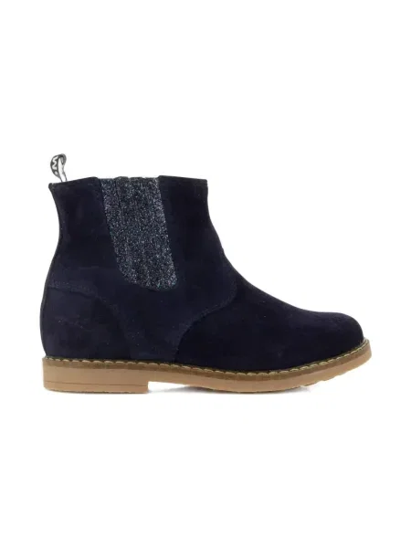 Buty do kostki dziecięce Pom D'api niebieskie