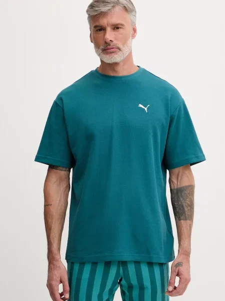 Puma tričko s bavlnou Essential elevated