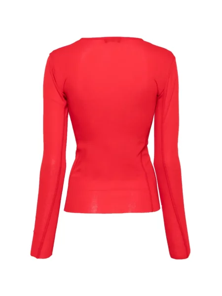 Lung tricou Soeur roșu