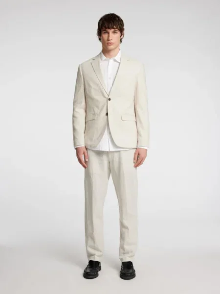 SELECTED HOMME Sacou SLHMALIK SUN ecru