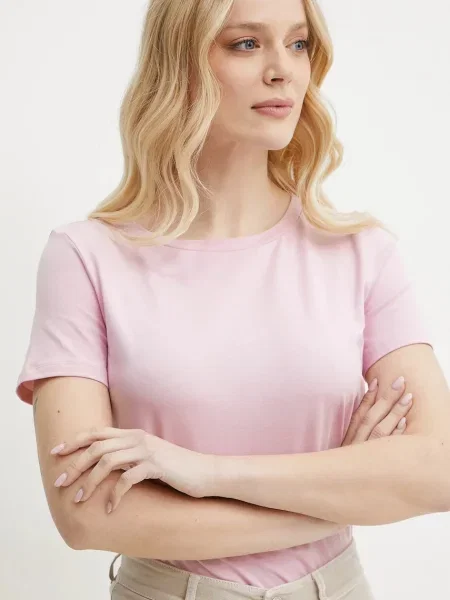 Тениска Weekend Max Mara розово