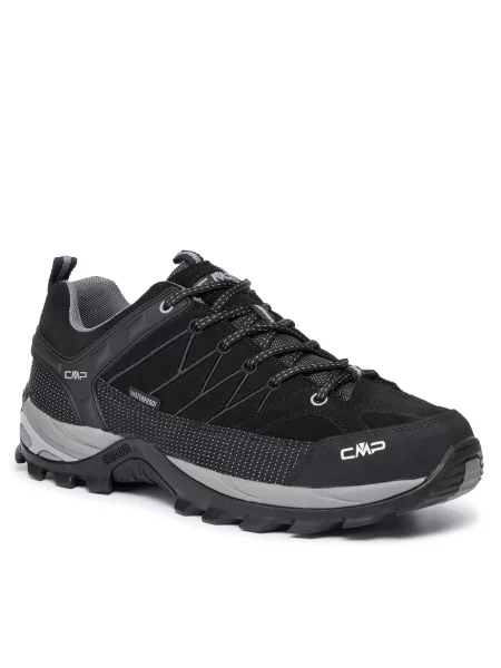Παπούτσια πεζοπορίας CMP Rigel Low Trekking Shoes Wp Nero/Grey μαύρο