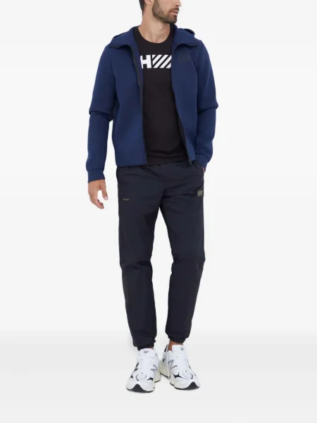 Hanorac cu glugă Helly Hansen albastru
