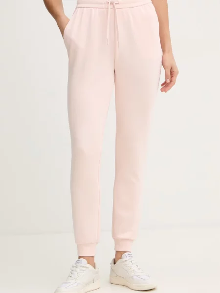 Armani Exchange pantaloni de trening roz