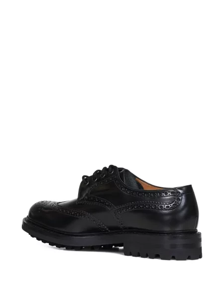 Brogues Church's din piele negru