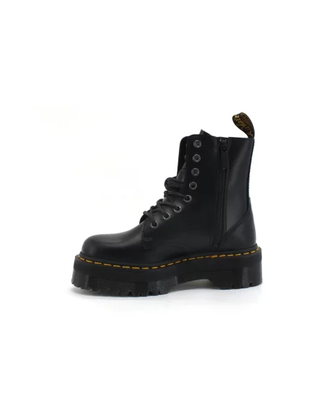 Botki Dr. Martens skórzane retro czarne
