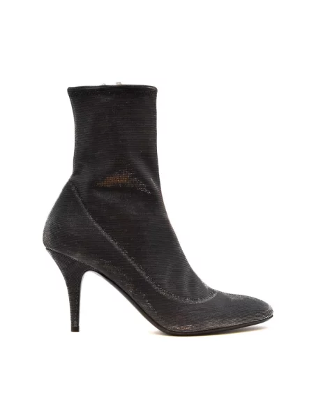 Buty do kostki Giuseppe Zanotti zamszowe szare