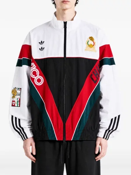 Τρέξιμο αμανικας πλεκτός φούτερ Adidas κόκκινο