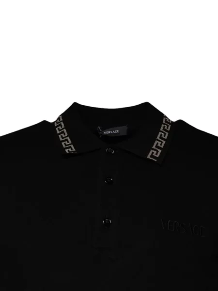 Tricou polo Versace negru