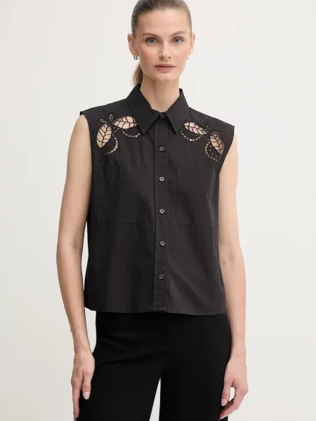 Dkny ing galléros regular fekete