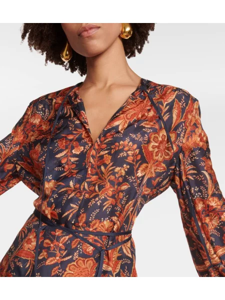 Bluză Zimmermann de mătase cu model floral