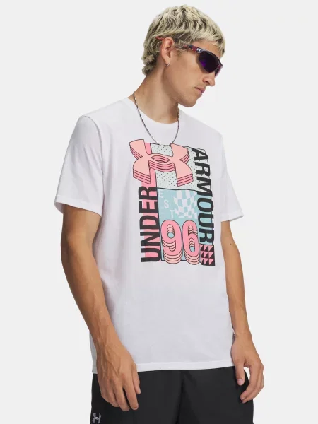 Tricou Under Armour cu autograf negru