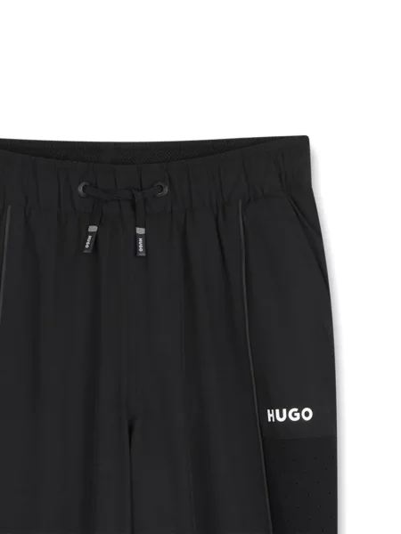Dětské kalhoty Hugo černé