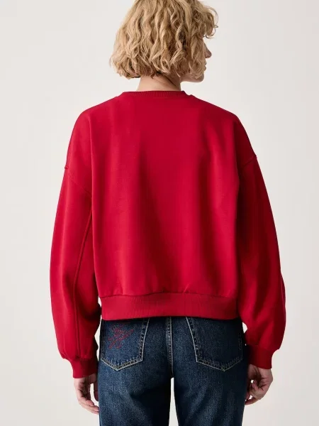 Tommy Hilfiger Bluza czerwony