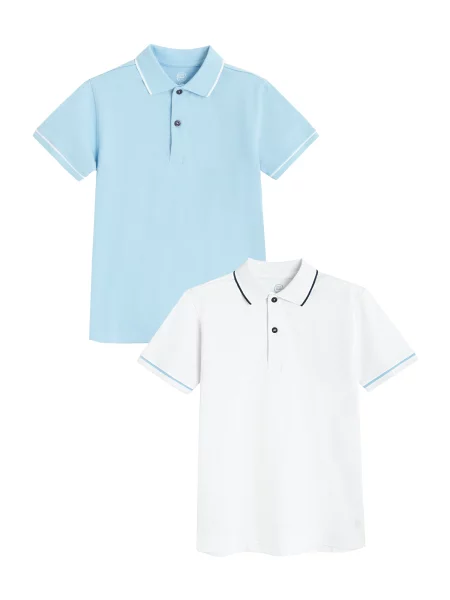 COOL CLUB by SMYK Tricou albastru alb