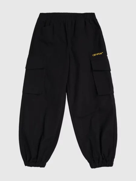 Детские джоггеры Off-white черные