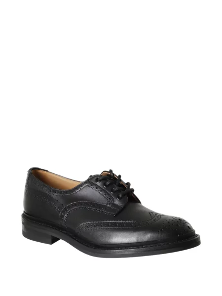 Brogues Tricker's din piele negru