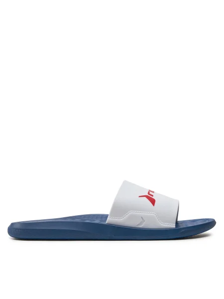 Pánske šľapky RIDER Step Slide blue/white/red biela