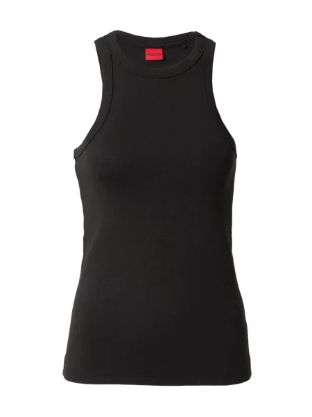 HUGO Red Top / alb negru