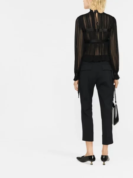 Bluză Alberta Ferretti negru