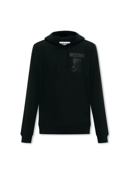 Bluza Moschino z logo czarna