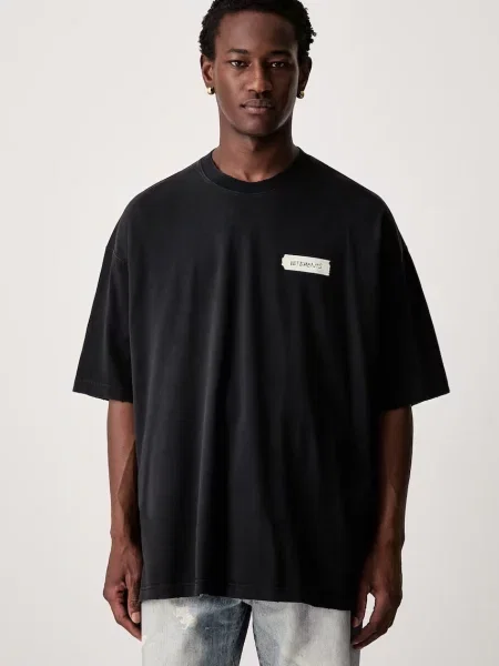 Vetements Scribbled Logo tricou din pentru bărbați