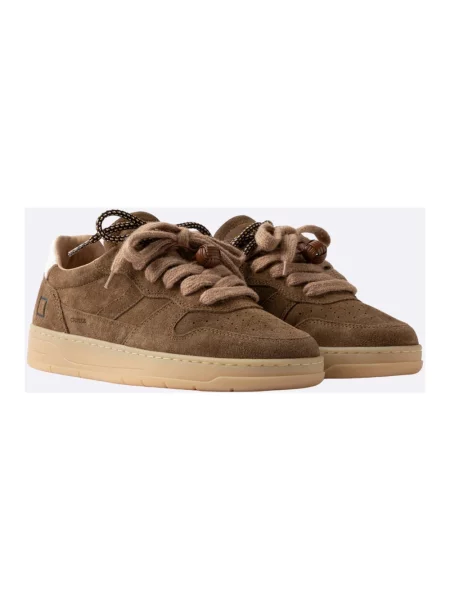 Sneakersy D.a.t.e. brązowe