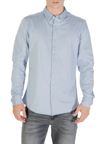 Риза Only синьо