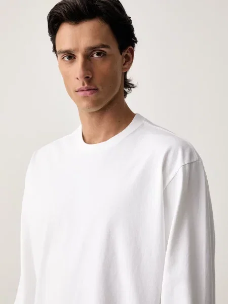 Тениска с дълъг ръкав Levi's® с дълъг ръкав бяло
