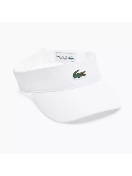 Kšilt Lacoste bílá