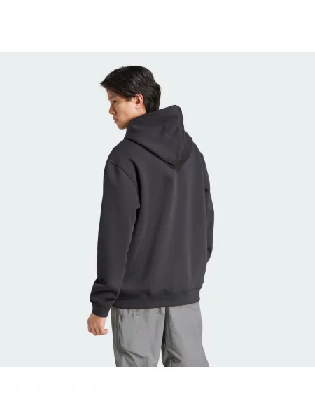 Mikina s kapucí Adidas s kapucí černá