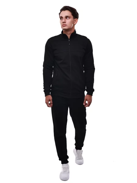 Спортивний костюм LUMO віскоза/поліестер чорний