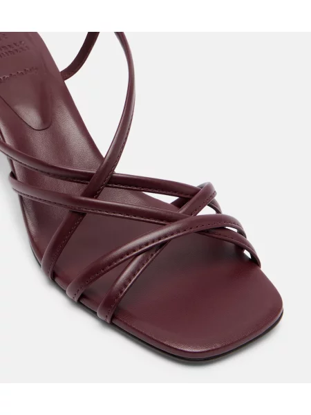 Sandale Brunello Cucinelli din piele slingback
