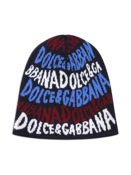 Czapka dziecięca Dolce And Gabbana niebieska