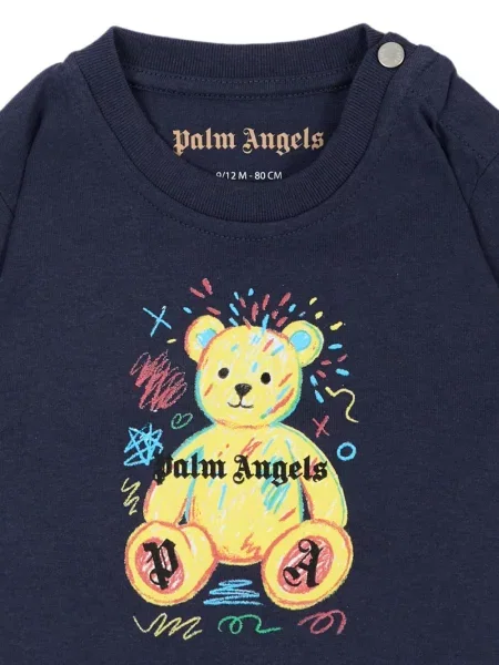 Koszulka dziecięca Palm Angels niebieska