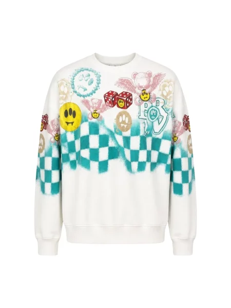 Bluza Barrow w kratę biała