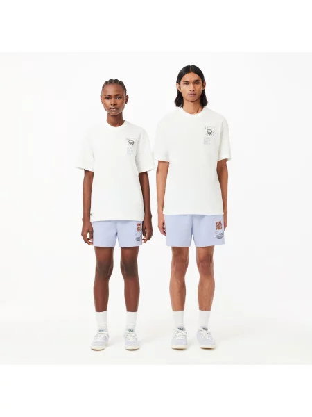 Lacoste шорти унісекс Petit Pique блакитні