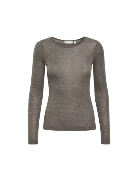 Top Inwear wełniany brązowy