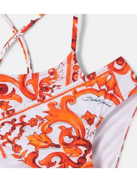 Gyerek bikini Dolce&gabbana narancsszínű